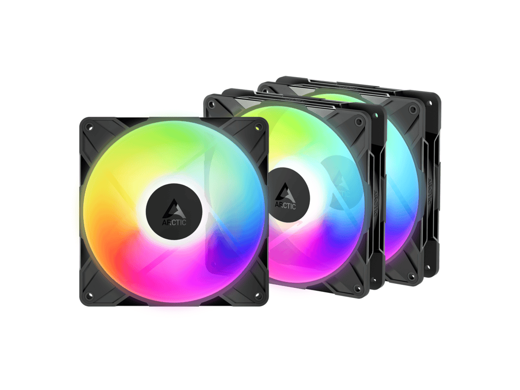 Arctic P14 Pro Reverse A-RGB 3PWM Fan with Cable Splitter