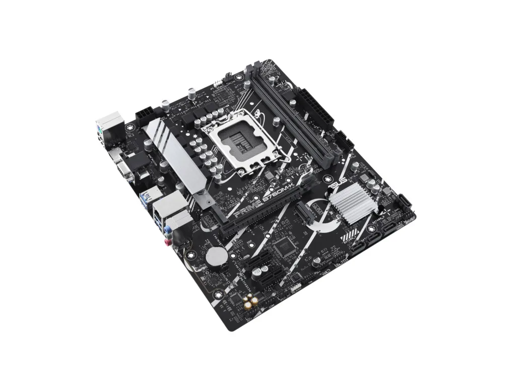 ASUS MB PRIME B760M-KLGA 1700; 2xDDR5, 2x M.2,6xUSB1x VGA, 1x HDMI; mATX