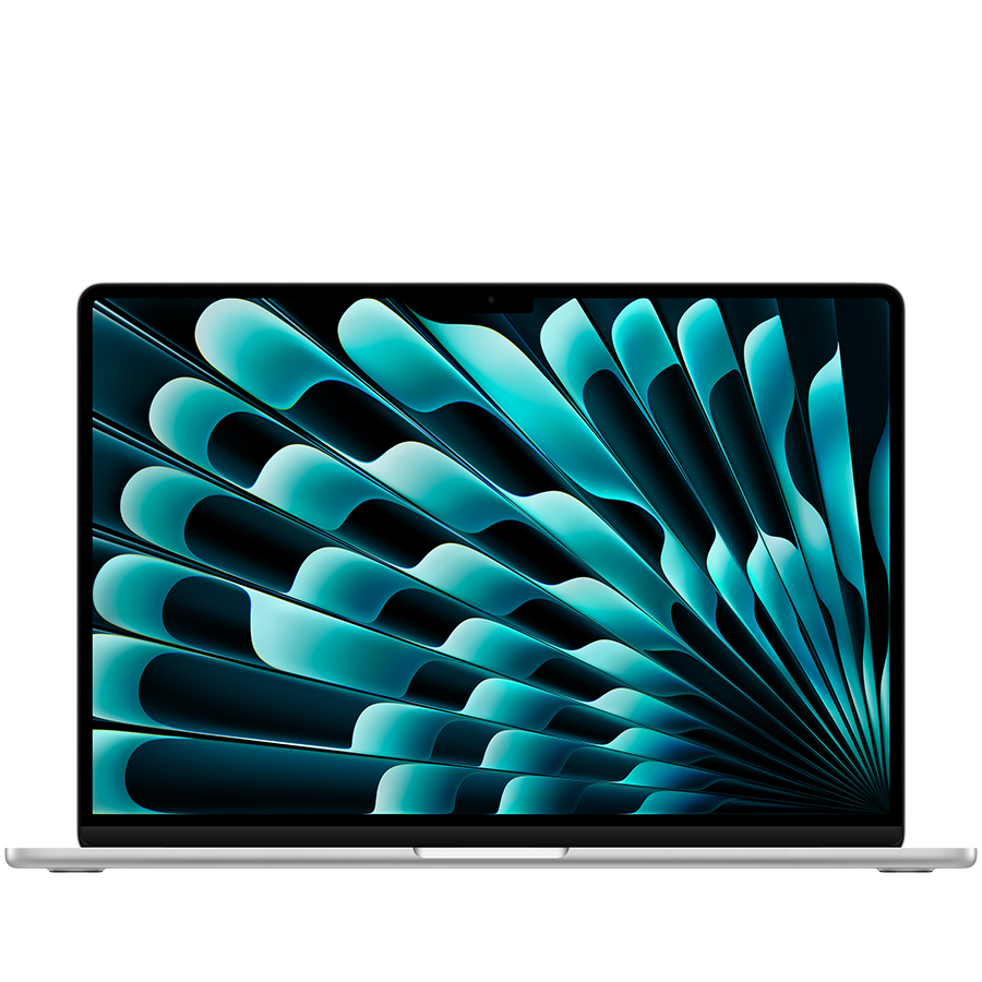 MacBook Air 15-inch,Silver,Model A3448,M5 CHIP WITH 10C CPU, 10C GPU,16GB unified memory,35W Dual USB-C Power Adapter,512GB SSD storage,Two Thunderbolt 4 Ports,Touch ID,Liquid Retina display,Force Tou