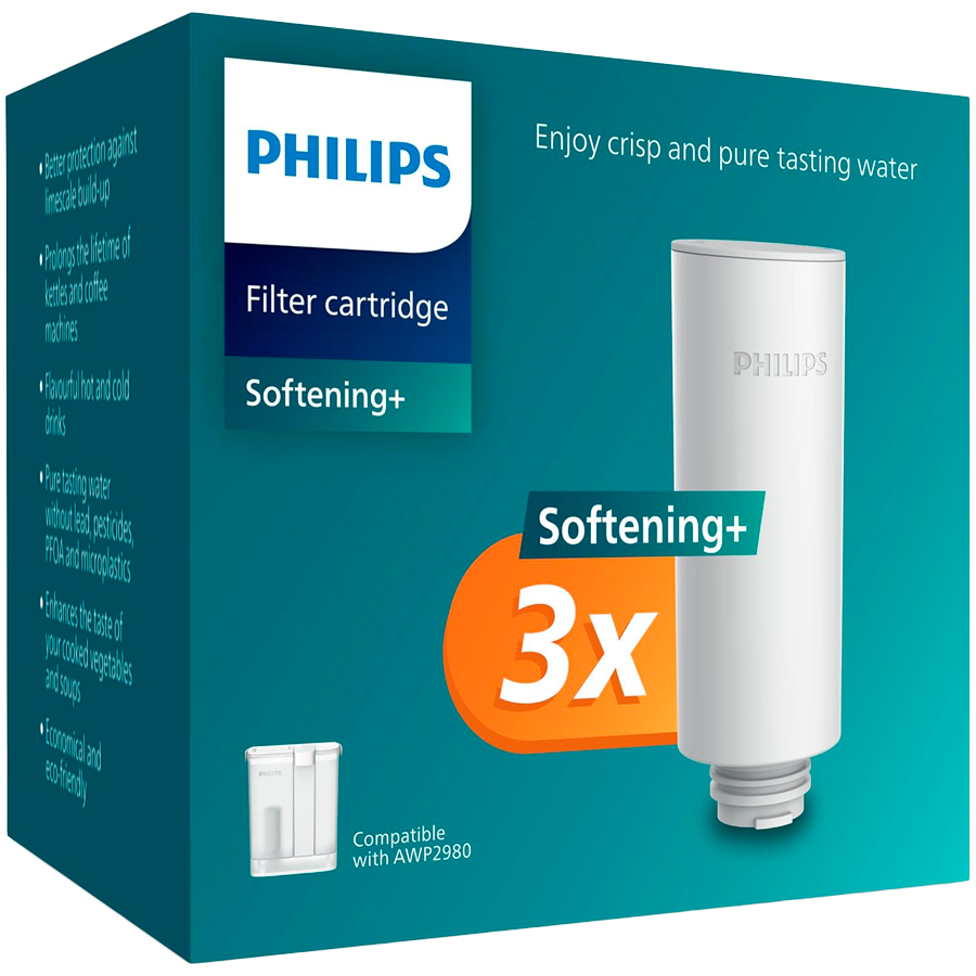 Philips Softening+ filteri za instant spremnik za vodu (3 pack)