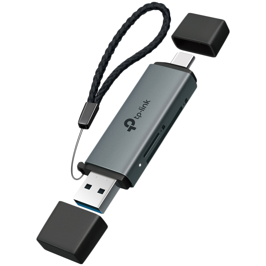 TP LINK USB 3.0 Type-C&A to SD & microSD 3.0 Card Reader