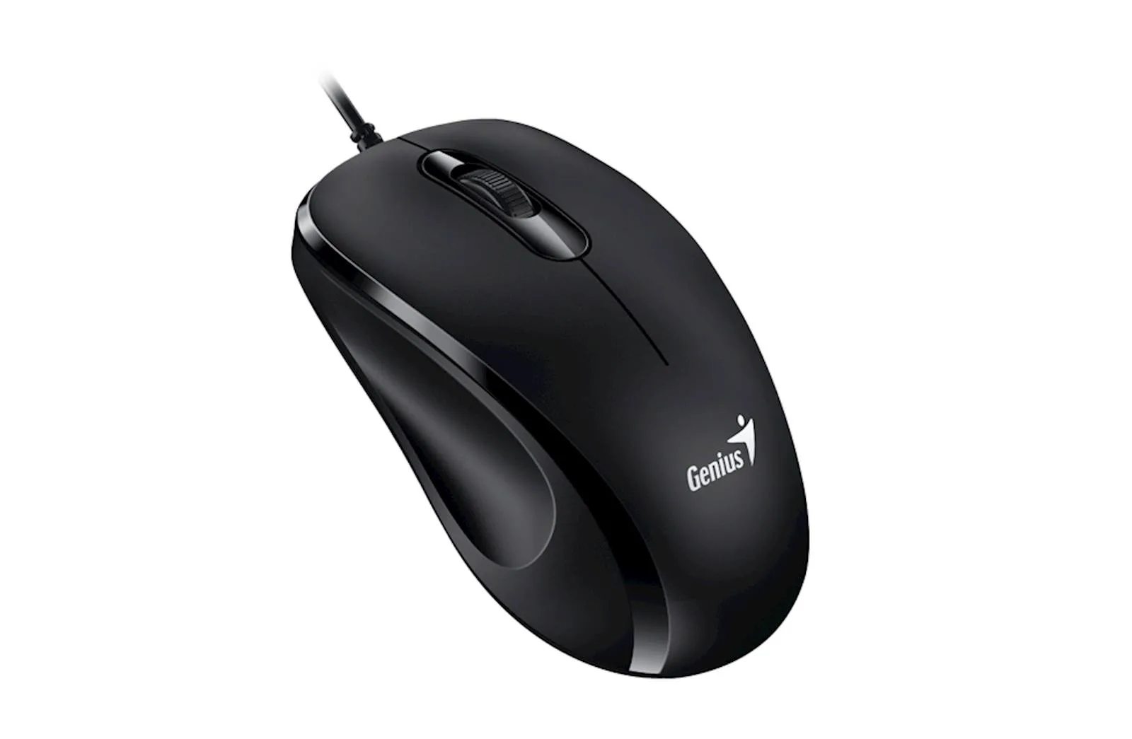 Genius miš DX-101 crni USB, optički, 1200 DPI, 1.5m, 3 tipke, 83g
