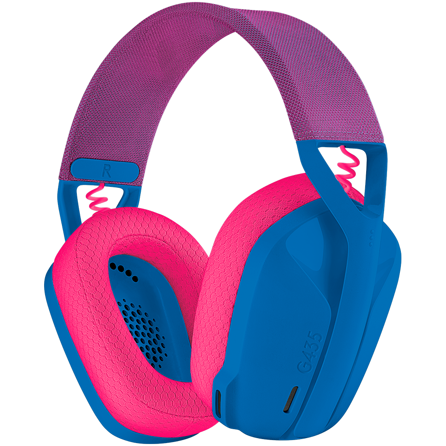 LOGITECH G435 LIGHTSPEED Wireless Gaming Headset - BLUE