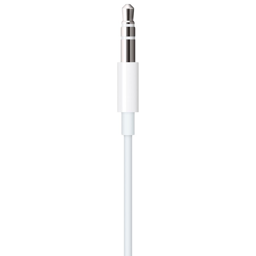 Lightning to 3.5 mm Audio Cable (1.2m) - White, Model A1879
