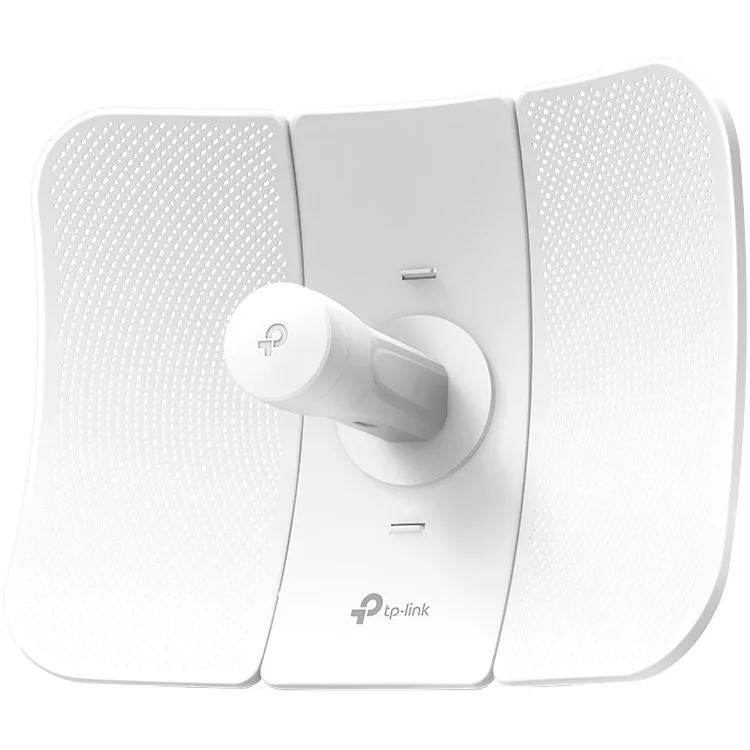 TP-Link CPE710 5 GHz AC867 23 dBi Outdoor CPE, 1 × Gigabit Shielded Ethernet Port, 867 Mbps at 5 GHz, 23 dBi, 30+ km, IP65 Weatherproof, Passive PoE, Centralized Management, Spectrum Analyzer, AP/Clie