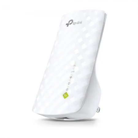 AC750 Dual Band Wireless Wall Plugged Range Extender, Mediatek, 433Mbps at 5GHz + 300Mbps at 2.4GHz, 802.11ac/a/b/g/n, Ranger Extender button, Range extender mode, with internal Antennas