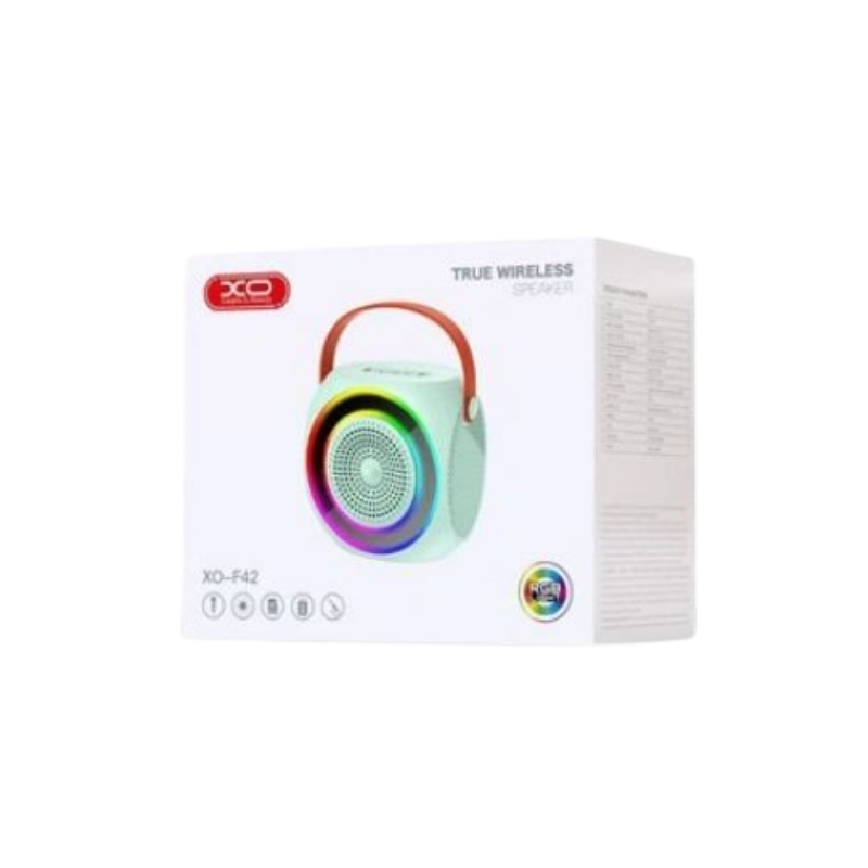 XO Bluetooth Karaoke stereo sa mikrofonom F42 White