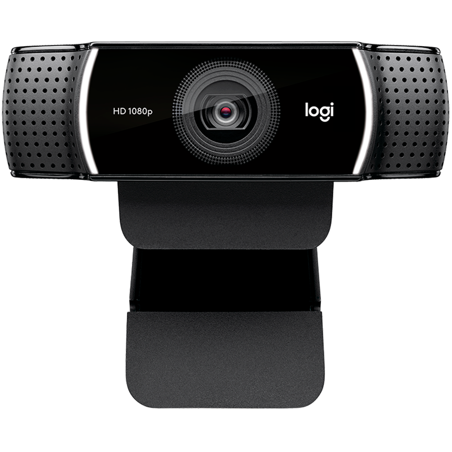 LOGITECH C922 Pro Stream Webcam - Tripod - BLACK - USB