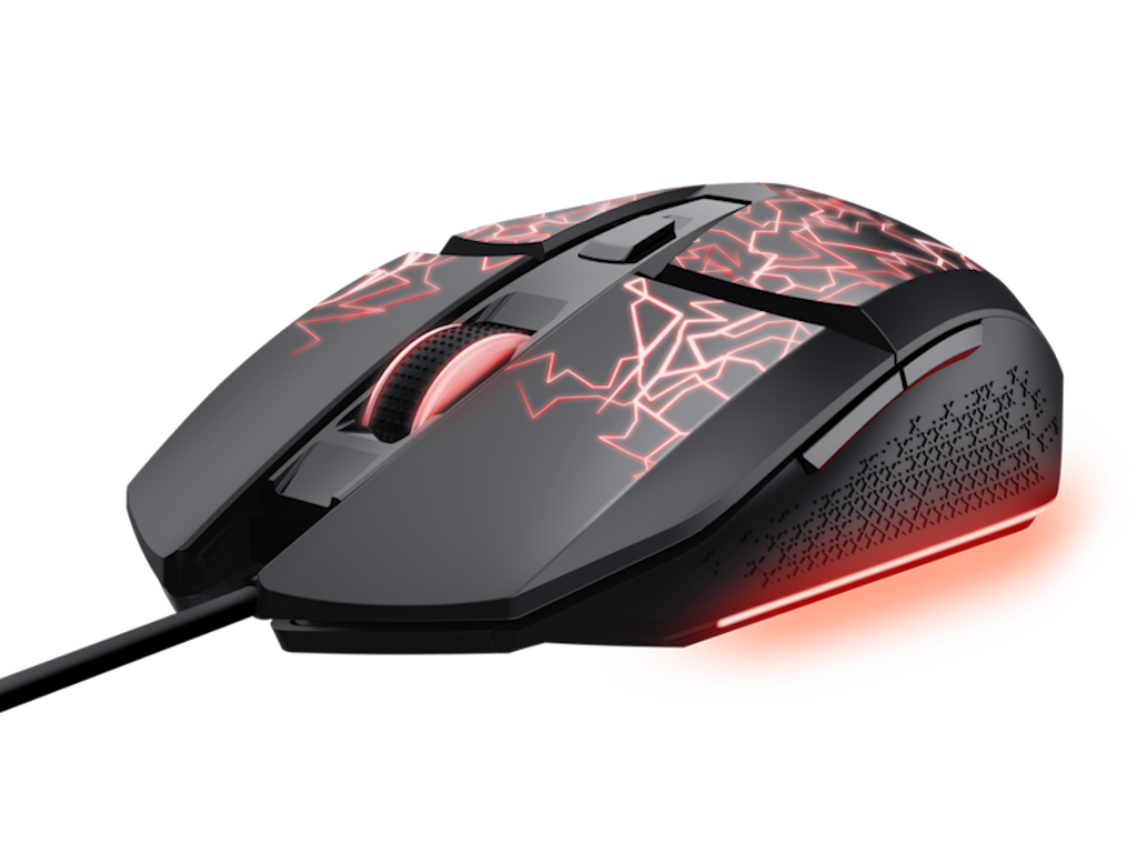 GXT113 FELOX LED GAMING MOUSE, žičani miš, USB-A, 6400 DPI