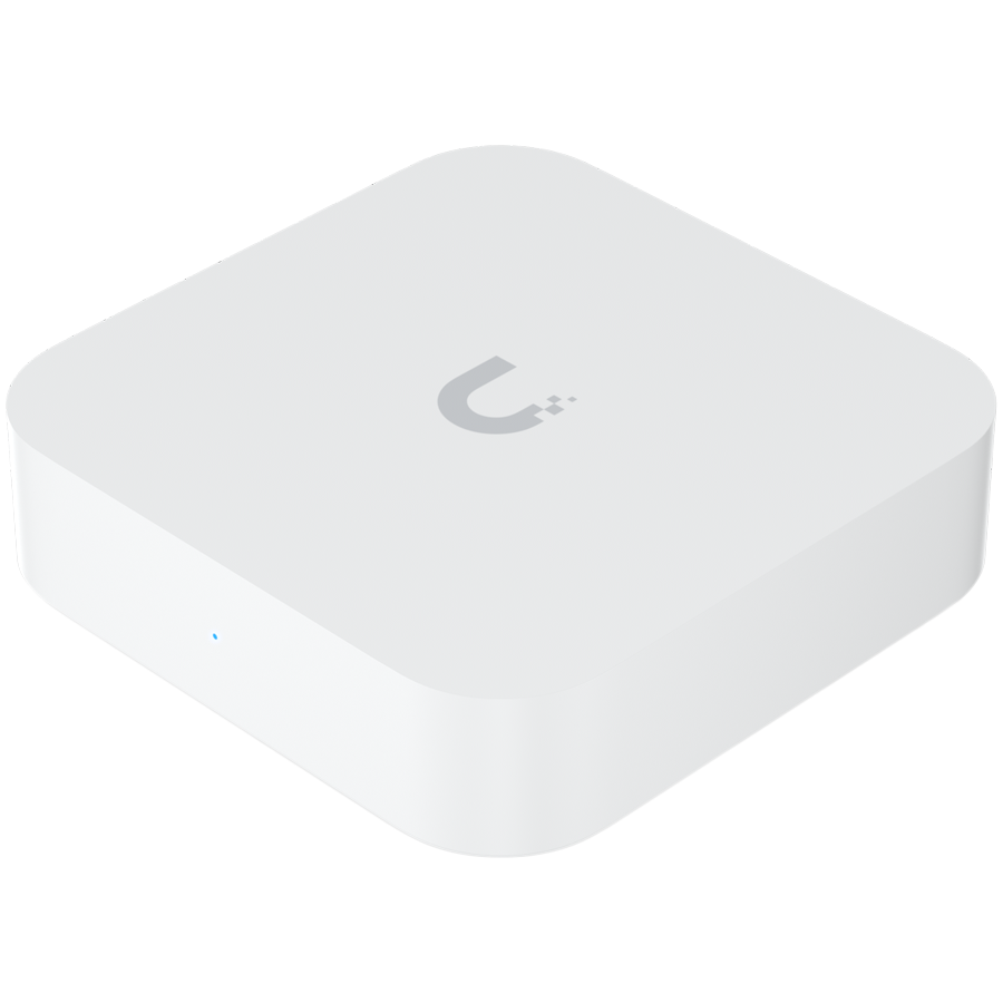 UBIQUITI Gateway Lite; Up to 10x routing performance increase over USG; Managed with a CloudKey, Official UniFi Hosting, or UniFi Network Server; (1) GbE WAN port; (1) GbE LAN port; Compact footprint;