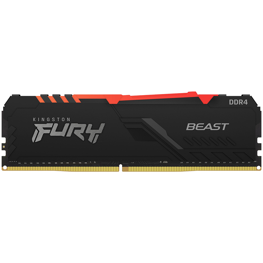 Kingston 16GB 3200MT/s DDR4 CL16 DIMM FURY Beast RGB