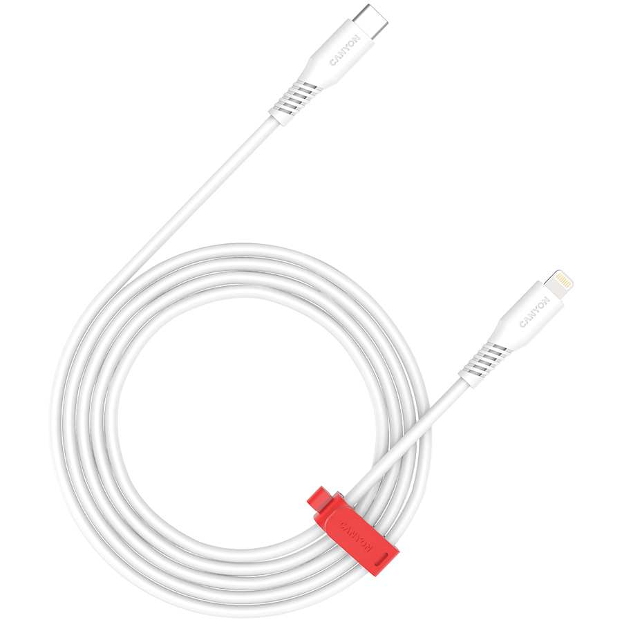 CANYON cable CLN30SC C-L 30W 1.2m White