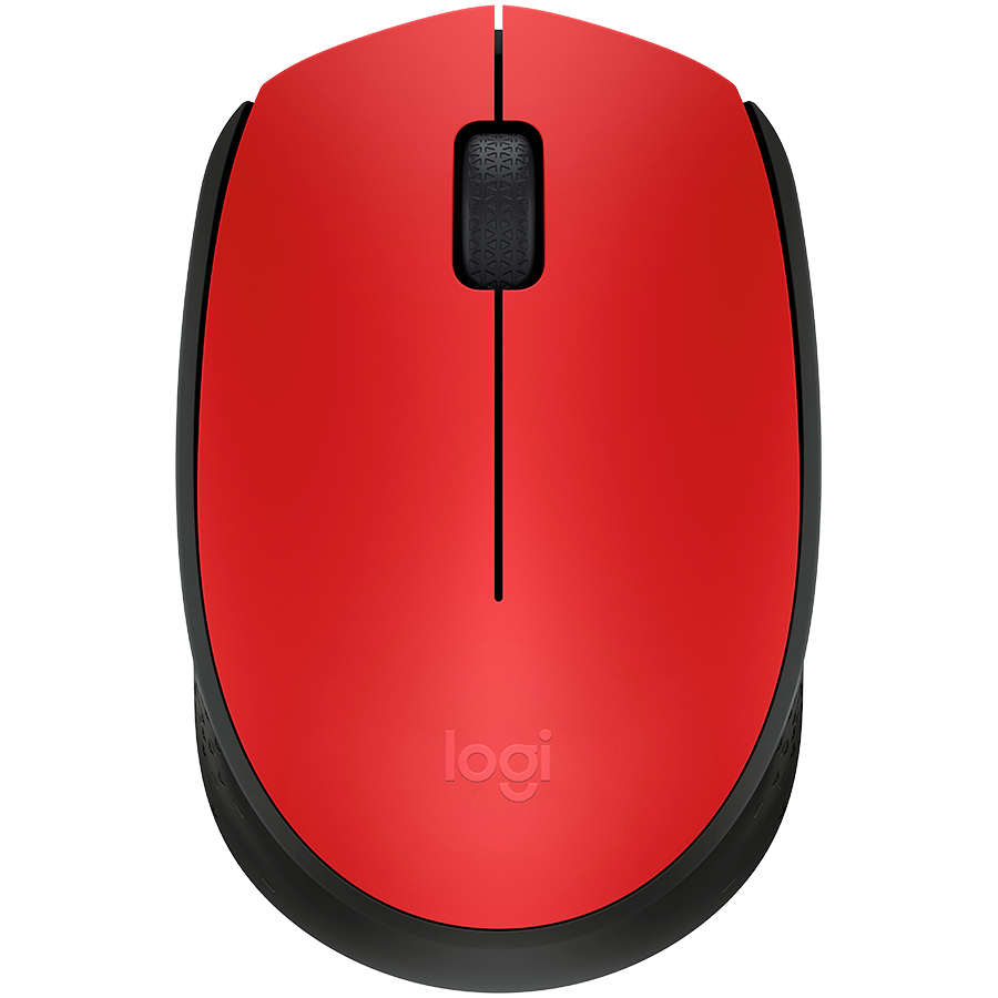 LOGITECH M171 Wireless Mouse - RED