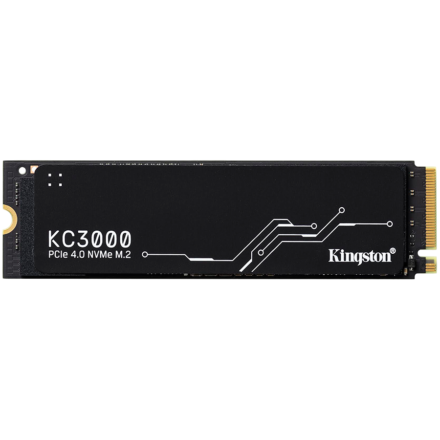 Kingston 2048GB, M.2 2280, PCIe 4.0 NVMe, Read/write: 7,000 / 7,000MB/s, Random 4K read/write: up to 1,000K/1,000K IOPS