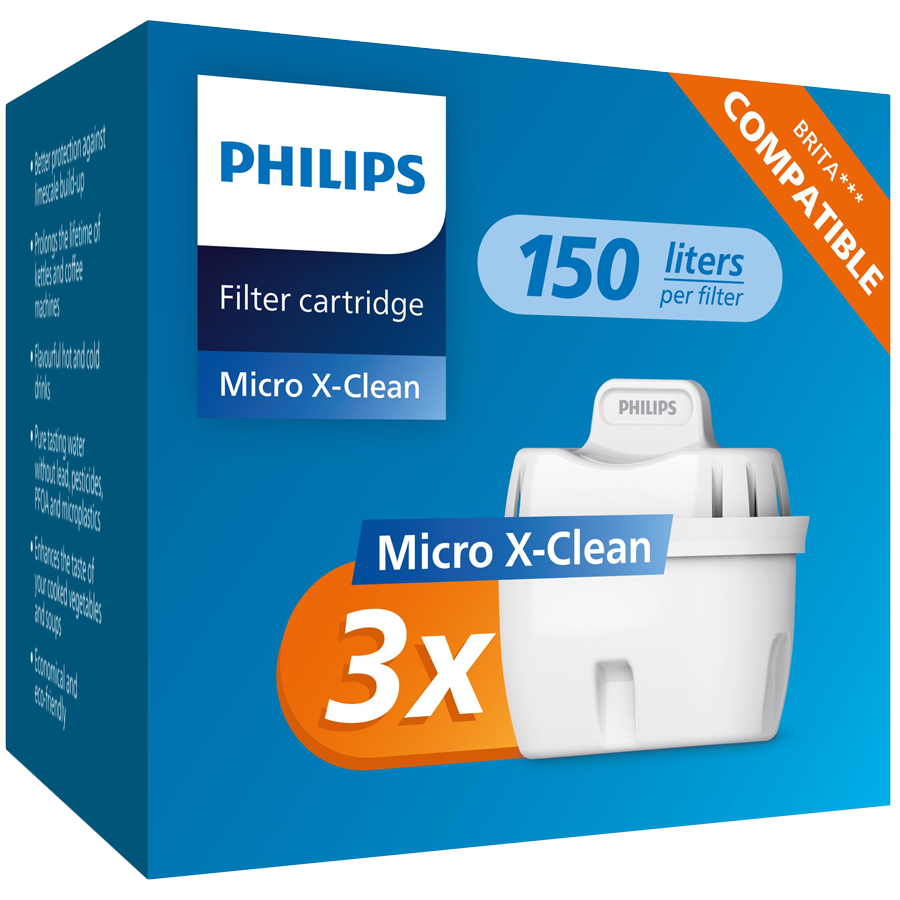 Filter za bokal , kompatibilan sa Brita bokalima PHILIPS AWP211/31 (3 filtera u pakovanju)