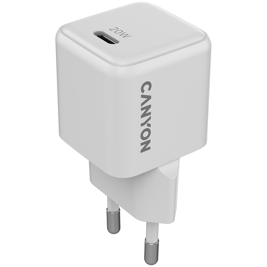 CANYON charger CU20C GaN 20W 1xPD EU White