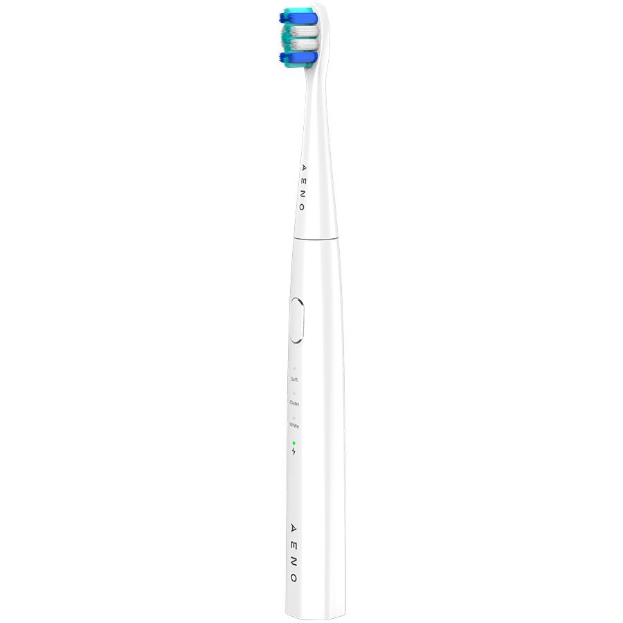 AENO Sonic Electric toothbrush, DB8: White, 3modes, 3 brush heads + 1 cleaning tool, 1 mirror,  30000rpm, 100 days without charging, IPX7