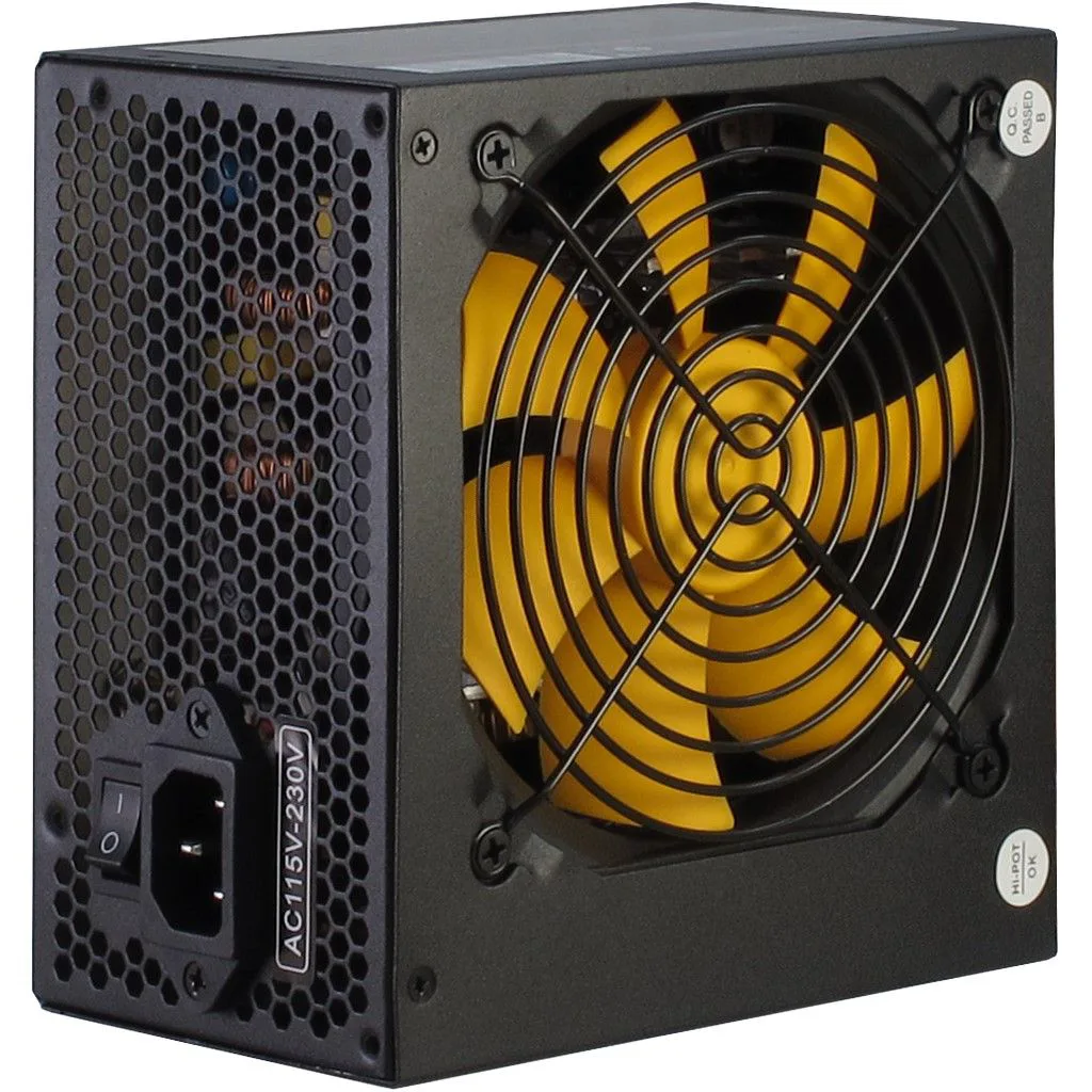 Inter-tech PSU Argus APS-620W12cm fan, Mainboard 20+4Pin PCI-Express 6+2Pin, 4x IDE 4Pin (Molex)