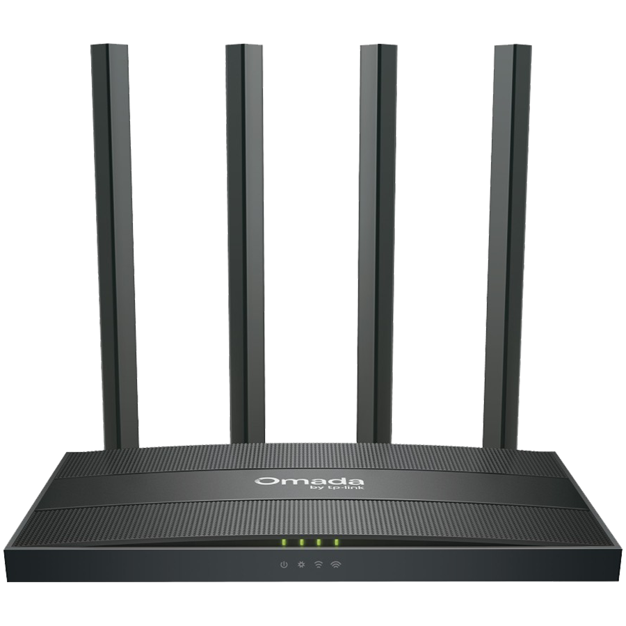 Omada AC1350 Wi-Fi Gigabit VPN Router 1×Gigabit RJ45 WAN, 2×Gigabit WAN/LAN RJ45 Ports, 2×Gigabit LAN RJ45 Ports 450Mbps at 2.4GHz + 867 Mbps at 5GHz Integration with Omada SDN Controller, Support Ope
