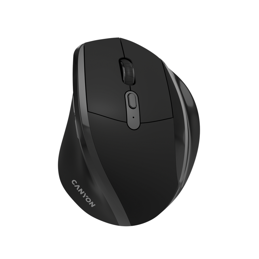 CANYON mouse OnClick 17 Ergonomic 6 buttons 1600DPI Wireless Black