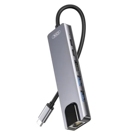XO HUB013 USB Type-C Multi-hub 6in1