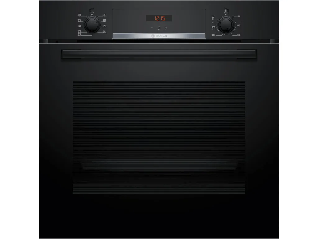 BOSCH pećnica  Serie 4| CRNA, A+, 3D, 71L,7 programa, Old Model HBA513BB1