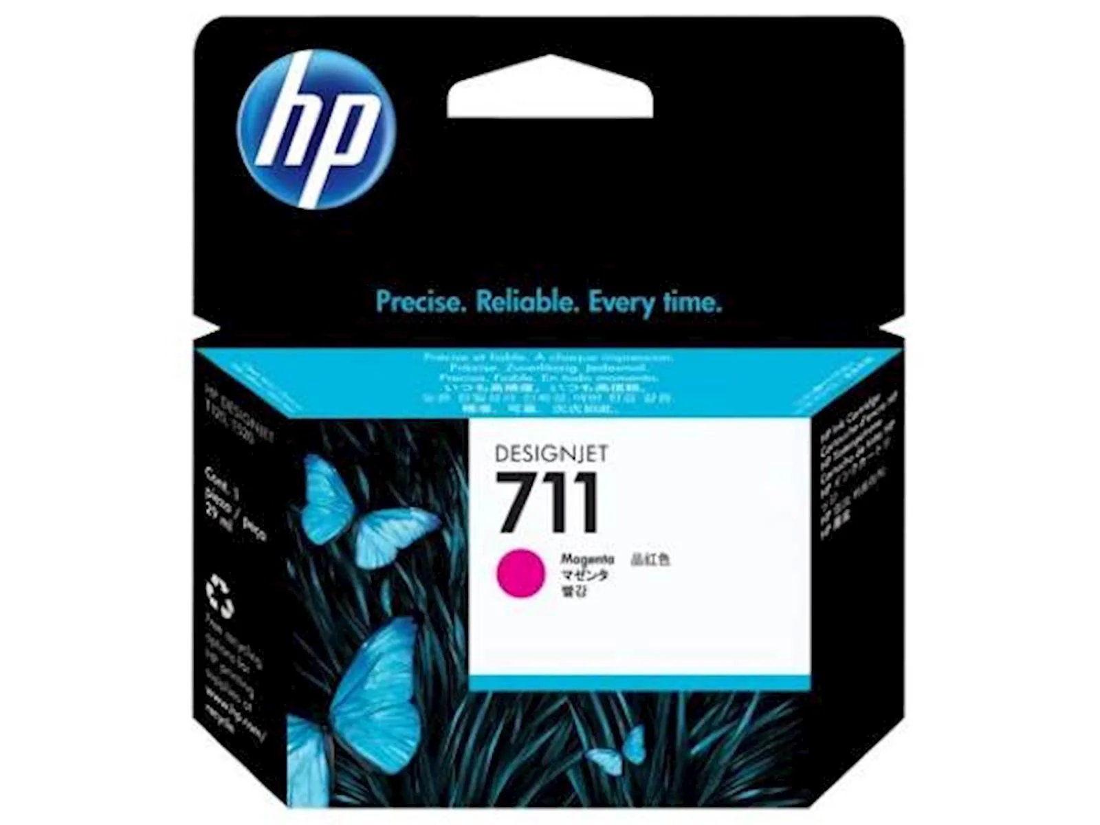 Tinta HP magenta 711
