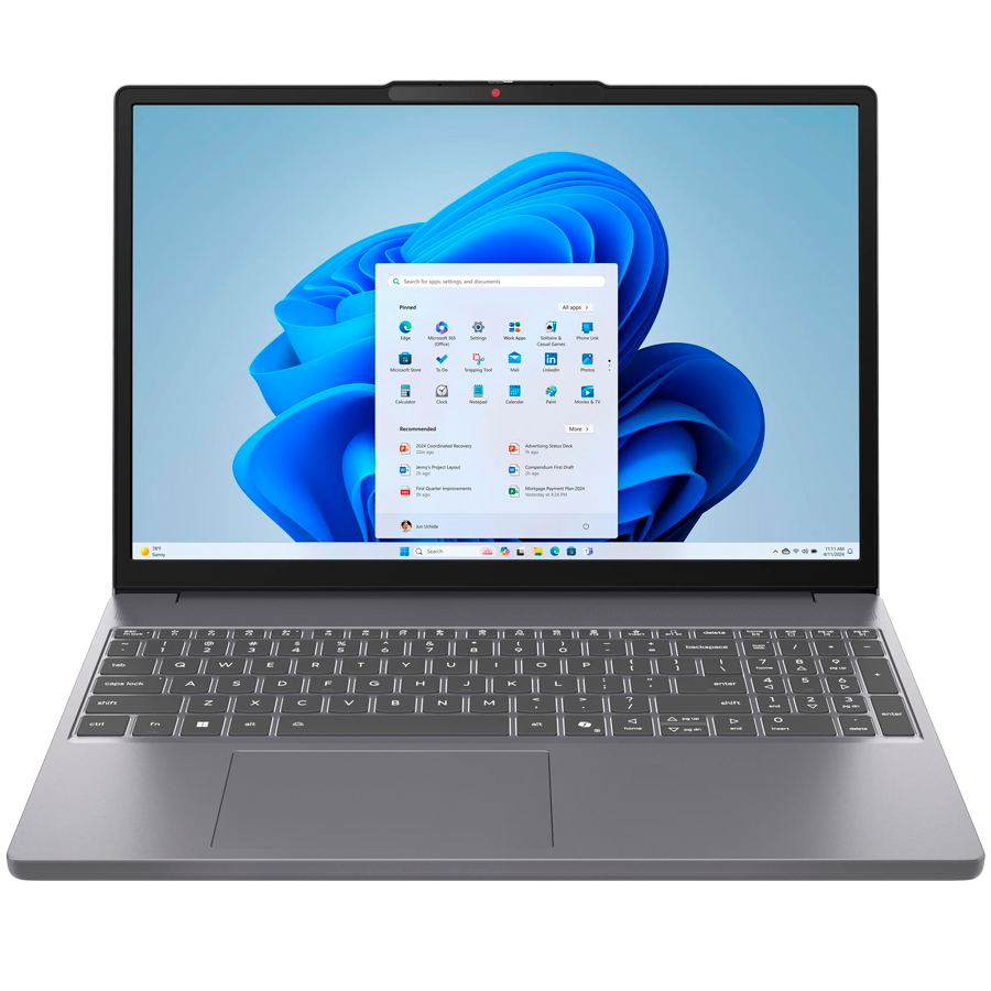 Lenovo IdeaPad Slim 3 15IRH10, 15.3" (1920x1200) AG 300nits, Intel Core i7-13620H (up to 4.9GHz), 16GB DDR5 4800MHz, 1TB SSD NVMe, 2x USB 3.2, 1x USB Type-C, HDMI, Luna Grey, 60Wh, No Os, 2Yr