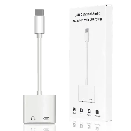 BORG Adapter Type-C to Type-C + 3.5mm konektor