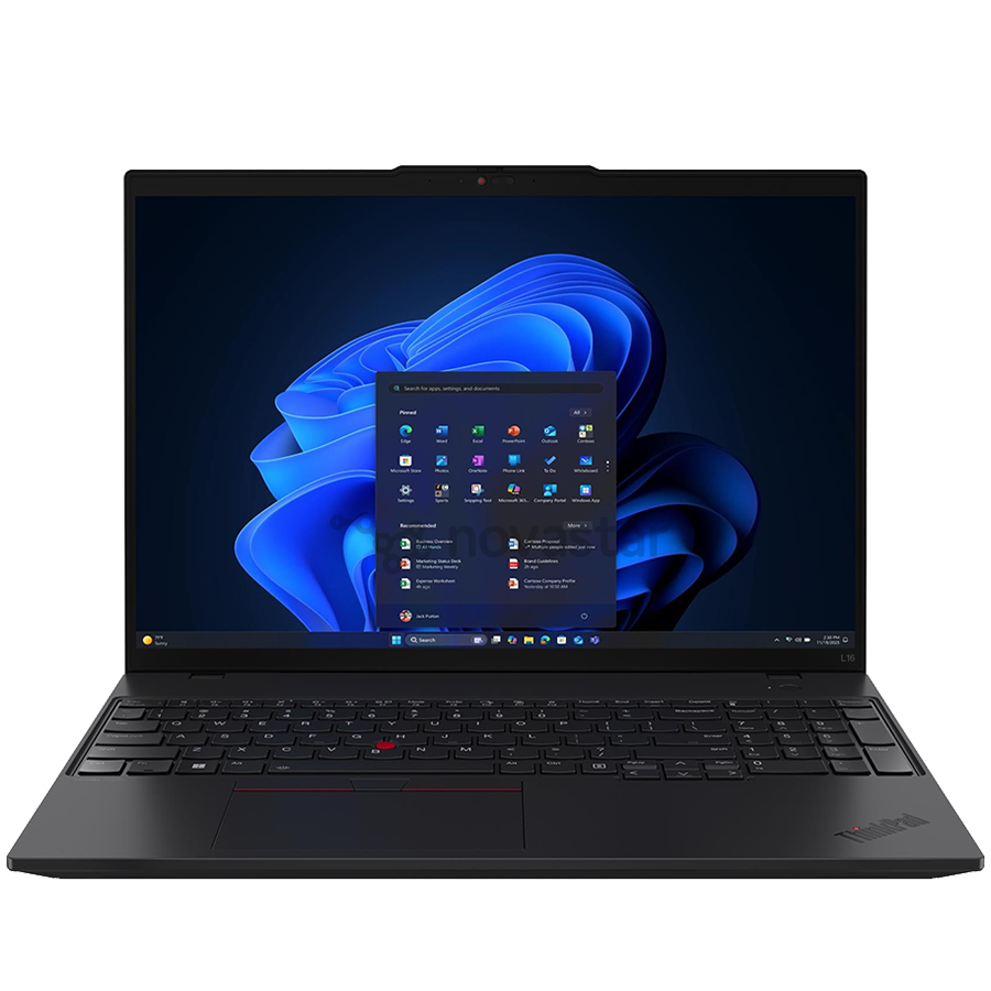 LENOVO ThinkPad L16 Gen 2 16" FHD WUXGA IPS, Intel Core Ultra 5 225U, 16GB DDR5, 512GB SSD, 3x USB-A 3.2, 2x USB C THB 4, HDMI, RJ-45, WiFi 6E, BT5.3, BH BL Kyb, 57Wh, No OS, Black, 3Yr
