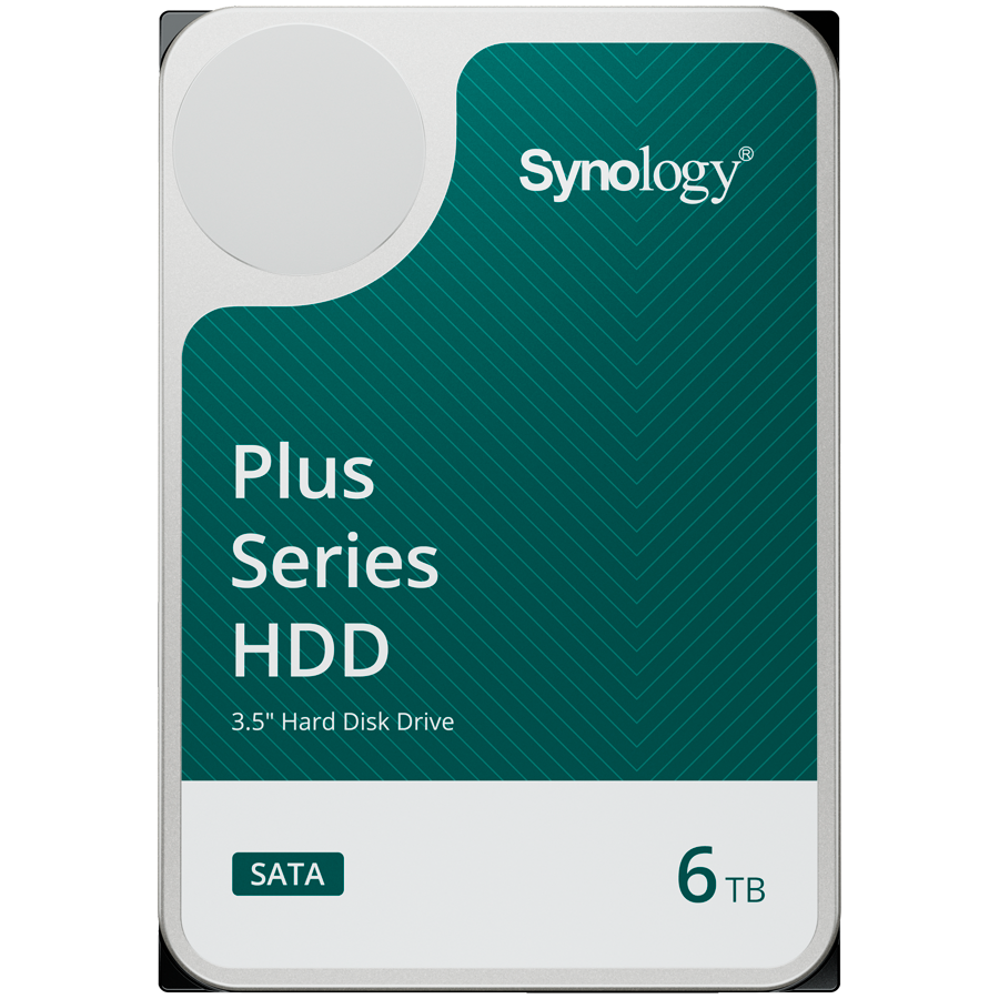 Synology HAT3300 6TB 3.5" HDD SATA 6Gb/s, 5400rpm, 202 MB/s; v1.0; warranty 3 years
