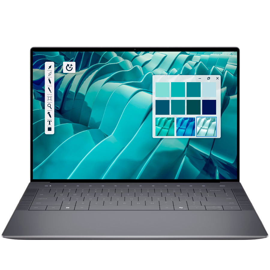 Dell 14 Premium DA14250, 14.5, Non-touch, 2K, 500 nit, IPS, 30-120Hz, Intel Core Ultra 7 255H, 32GB, LPDDR5X, 6400MT/s, 1TB M.2 PCIe, Intel Killer Wi-Fi 7 + BT 5.4, 3x USB-C THB 4, 1x micro SD, 1x UAJ