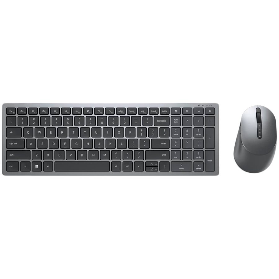 Dell Wireless Keyboard and Mouse KM7120W, Black, Adriatic (QWERTZ)