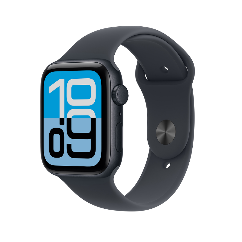 Apple Watch SE 3 GPS 44mm Midnight Aluminium Case + Midnight SB MEHQ4 S/M