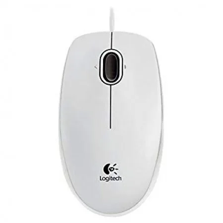 Logitech Miš Optical B100 White USB