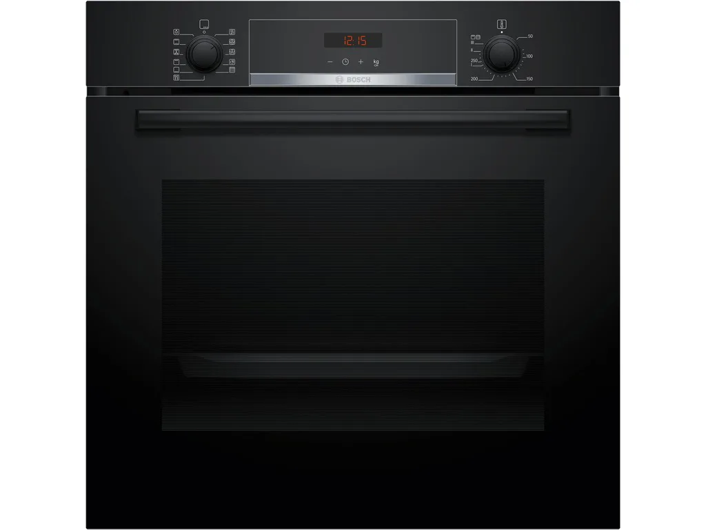 BOSCH pećnica  Serie 4| CRNA, A+, PIROLIZA, AutoPilot 10, 71 L, 7 programa