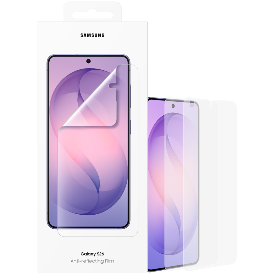 Samsung Galaxy S26 Anti-reflecting Screen Protector Transparent