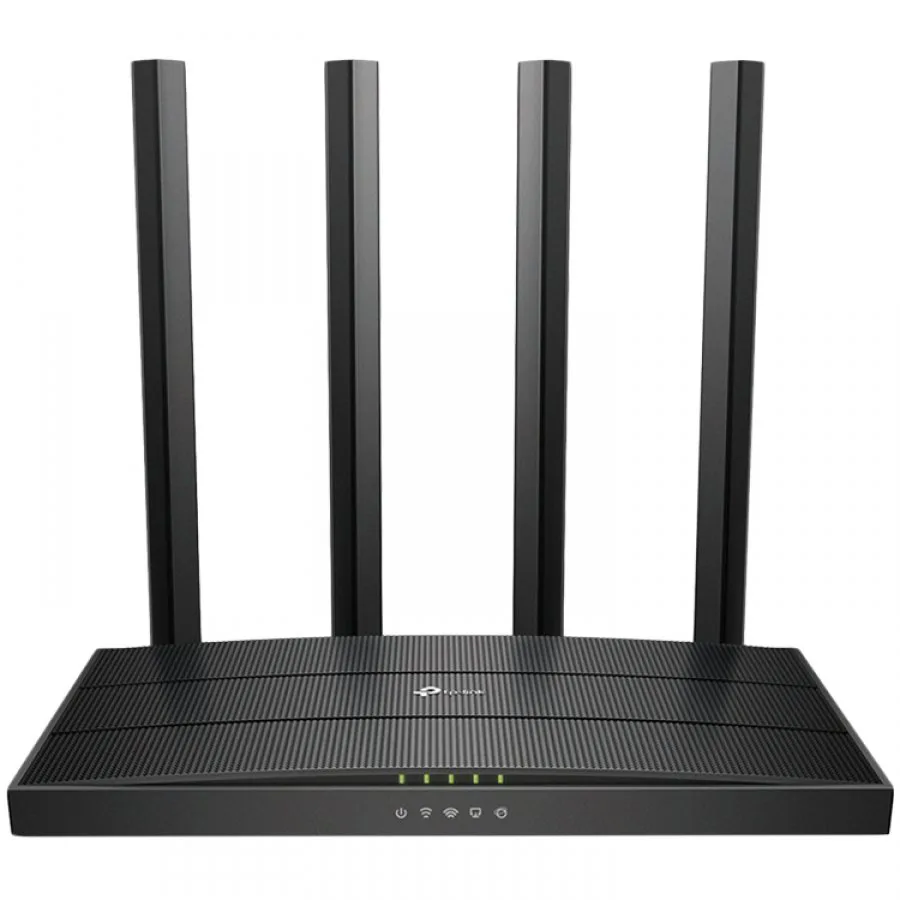 TP-Link AC1900 802.11ac Wave2 3×3 MIMO Wi-Fi Router, 1300Mbps at 5GHz + 600Mbps at 2.4GHz, 5 Gigabit Ports,4 antennas, Beamforming,Smart Connect,IPTV, Access Point Mode, IPv6 Ready,Tether App,Cloud su