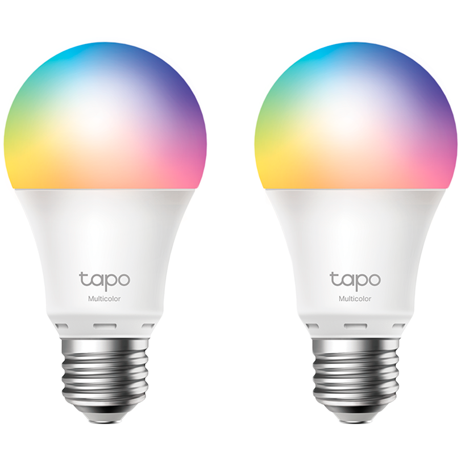 TP-Link Tapo L530E Smart Wi-Fi Light Bulb, Multicolor, 2.4 GHz, IEEE 802.11b/g/n, E27 Base, 220–240 V, 50/60 Hz, 2,500 K – 6,500 K, Multicolor, No Hub Required, Voice Control (works with Amazon Alexa