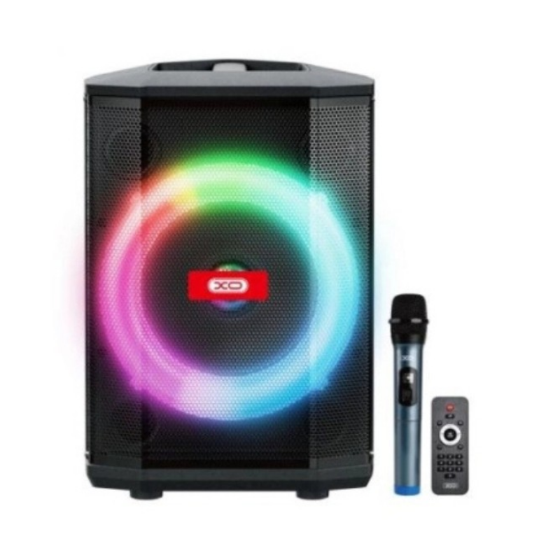 Bluetooth Karaoke zvucnik XO F53 8 RGB 40W Black