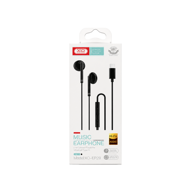 Slusalice XO EP29 Type-C Black