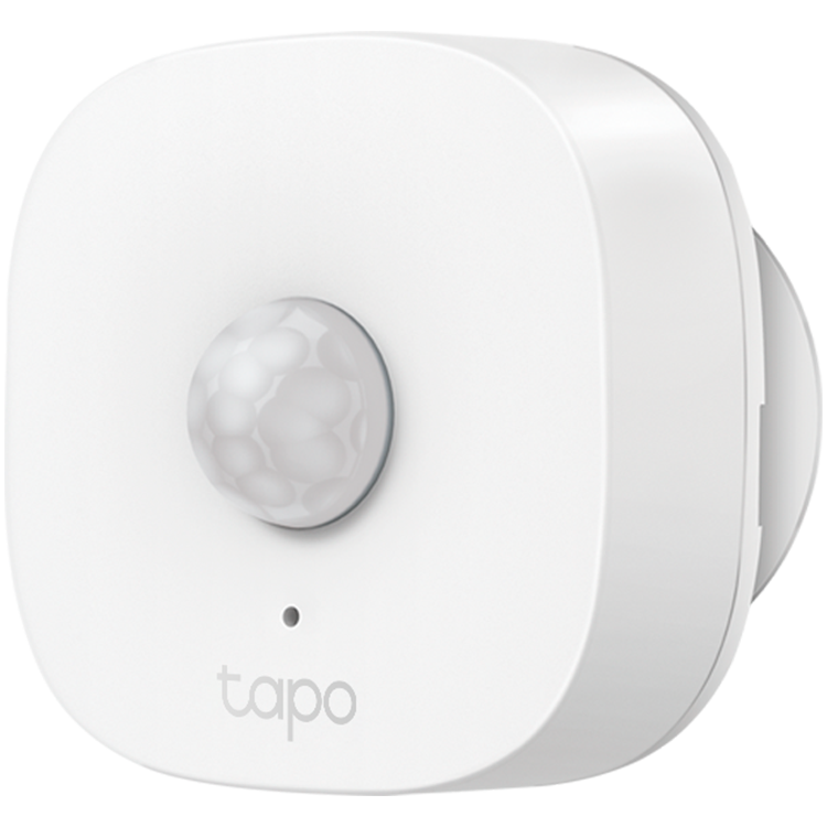 TP-Link Tapo T100 Smart Motion Sensor, 868 MHz, battery powered (1*CR2450), 120° / 5m detection range, Tapo smart app, Tapo IoT hub required, smart action, motion detection, magnetic mount, adjustable