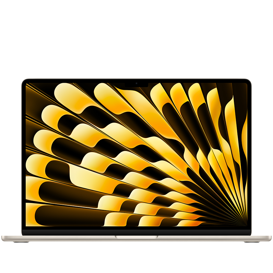 MacBook Air 15-inch,Starlight, Model A3448, M5 CHIP WITH 10C CPU, 10C GPU,16GB unified memory,35W Dual USB-C Power Adapter,512GB SSD storage,Two Thunderbolt 4 Ports,Touch ID,Liquid Retina display,Forc