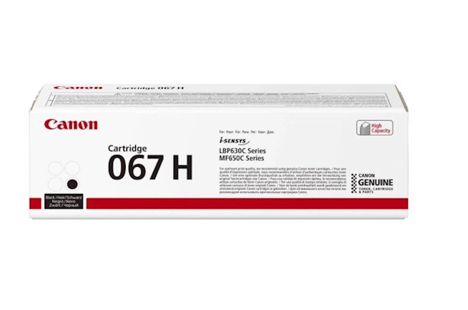 TONER CANON CRG-067H BK ZA LBP63x, MF65x ZA 3.130 STRANA