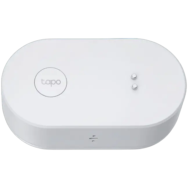 TP-Link Tapo T300 Smart Water Leak Sensor, 868 MHz, 2 x AAA Battery, Tapo Hub Required, Dripping and Leaking Detection, 90dB Alarm Audio, Mute and Volume Control, Weatherproof (IP67), Smart Action, Ta
