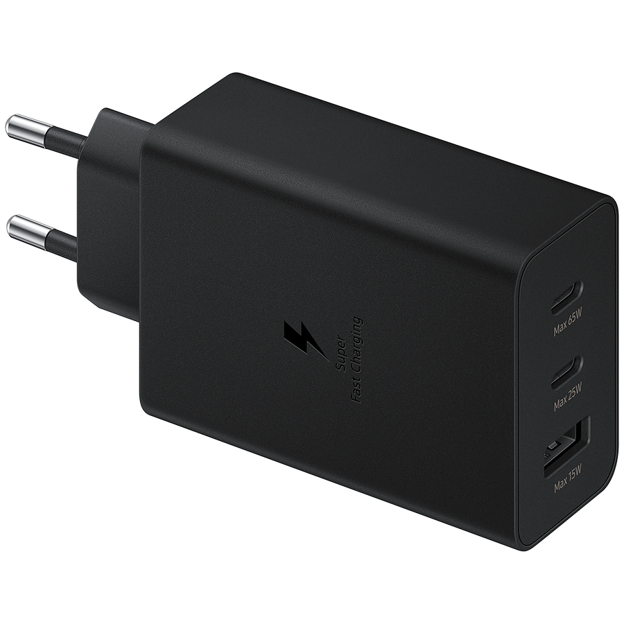 Samsung 65W Fast Charging Wall Charger Black (cable not included)