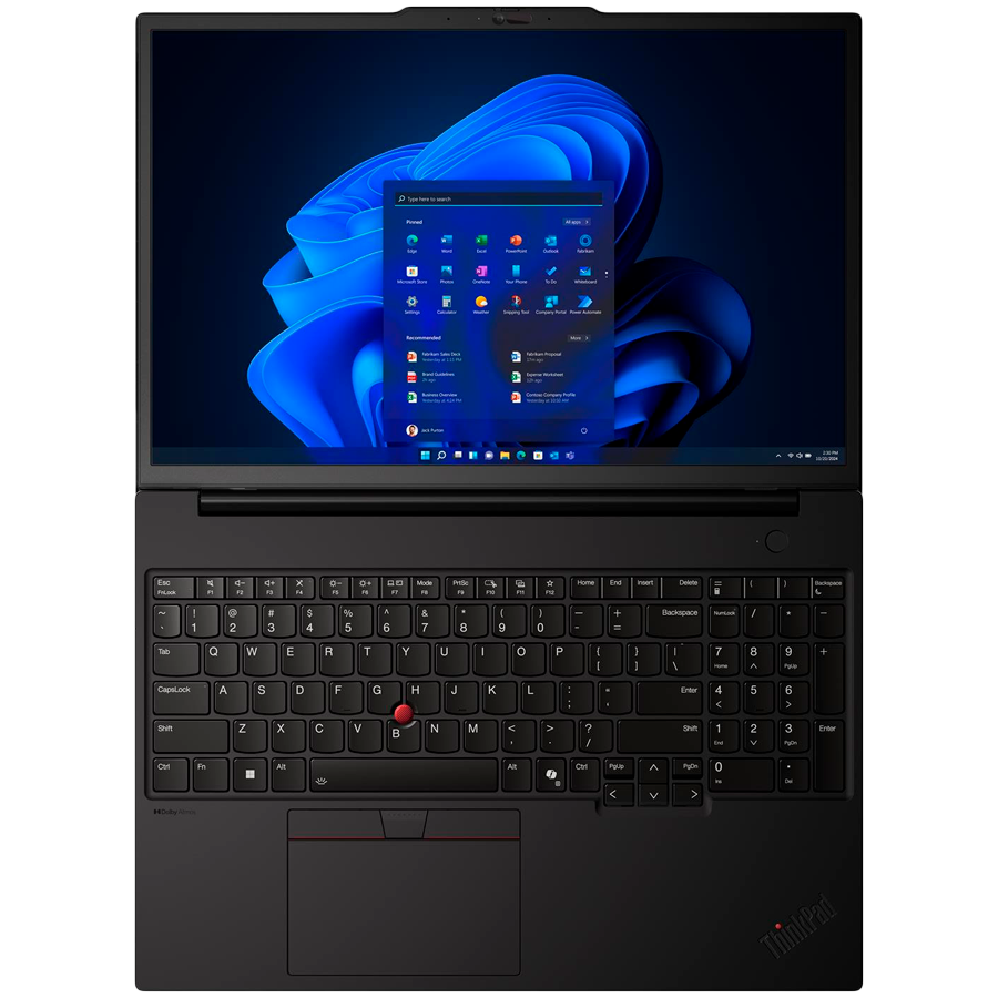LENOVO ThinkPad P16s Gen 4 16" FHD IPS, Intel Core Ultra 7 255H, 32GB DDR5(2x16), NVIDIA RTX PRO 500 BLACKWELL 6GB, 1TB SSD, 2x USB-A 3.2, 2x THB 4, HDMI, RJ45, WiFi 7, BT5.4, BH BL Kyb, 75Wh, Win 11