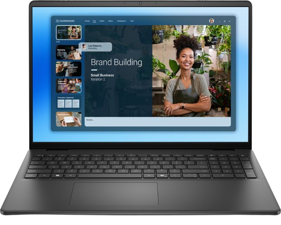 Dell 16  (DC16250), 16" FHD+ (1920x1200),Non-Touch, Intel Core 5 120U (10Cores,up to 5.0GHz), 16GB (2x8GB) 5200MT/s DDR5,512GB SSD, Intel Integrated, WiFi, BT, Backlit kb, Ubuntu, 3Y