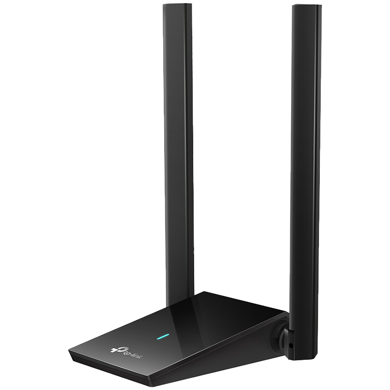 TP-Link Archer TX20U Plus AX1800 High Gain Dual Band Wi-Fi 6 USB Adapter, 1201 Mbps at 5 GHz + 574 Mbps at 2.4 GHz, 2× High Gain External Antennas ( Adjustable, Multi-Directional ), USB 3.0, Extension