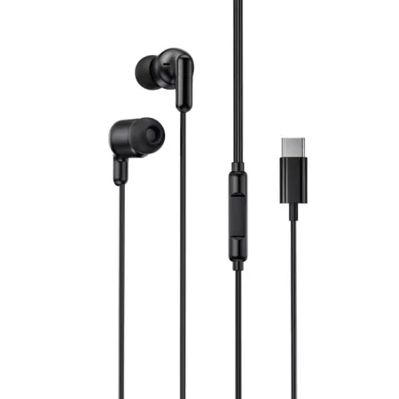 XO In-Ear Slušalice sa mikrofonom Type-C Music EP84 Black